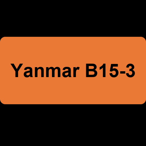 Yanmar B15-3